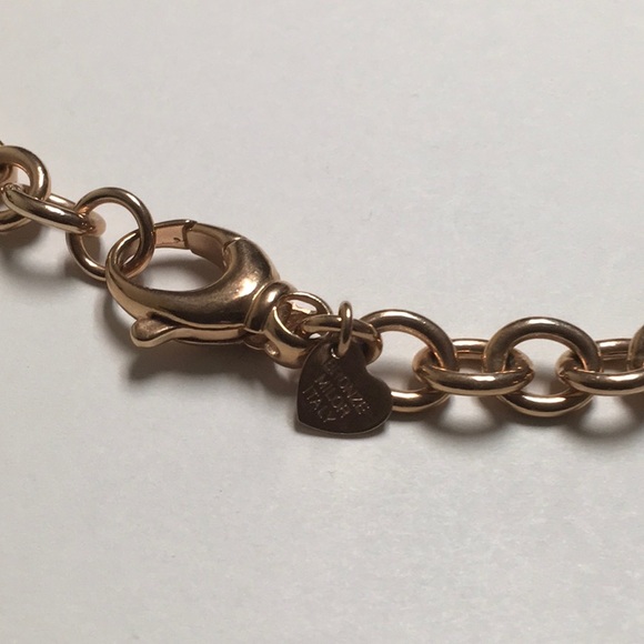 Bronzo Italia Milor Italy Rose Gold Tone Necklace - Picture 2 of 4